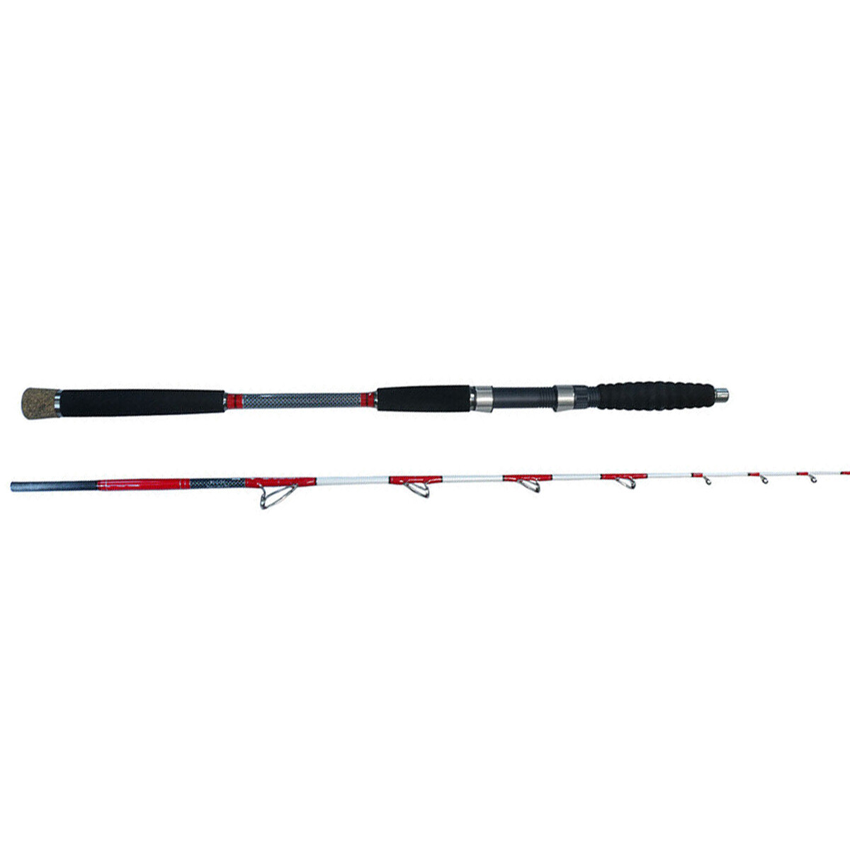 Trainfis Jigging Rod 5’3″ 20-50lb MH Spinning Saltwater Fishing Rod Trolling Rod