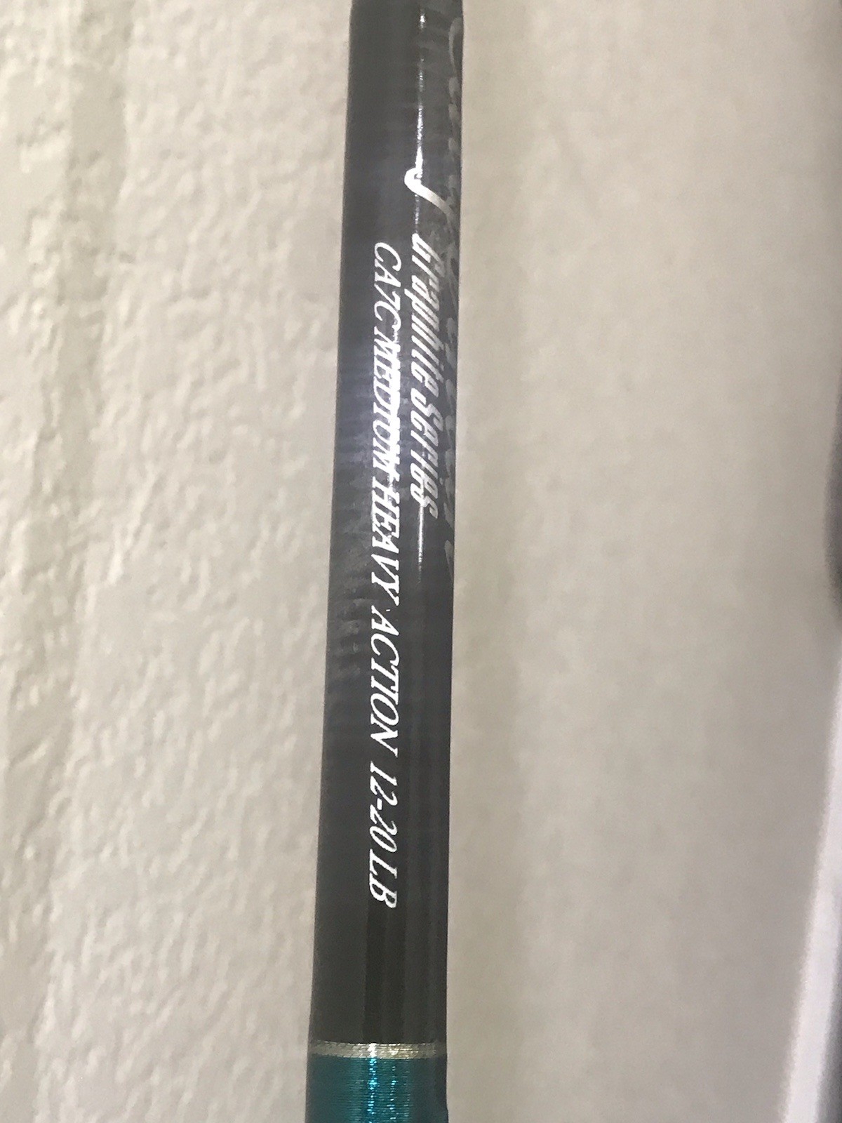 CALIFORNIA GRAPHITE SERIES BAIT CASTING FISHING ROD CA7C MED-HEAVY 7’FT 12-20LB