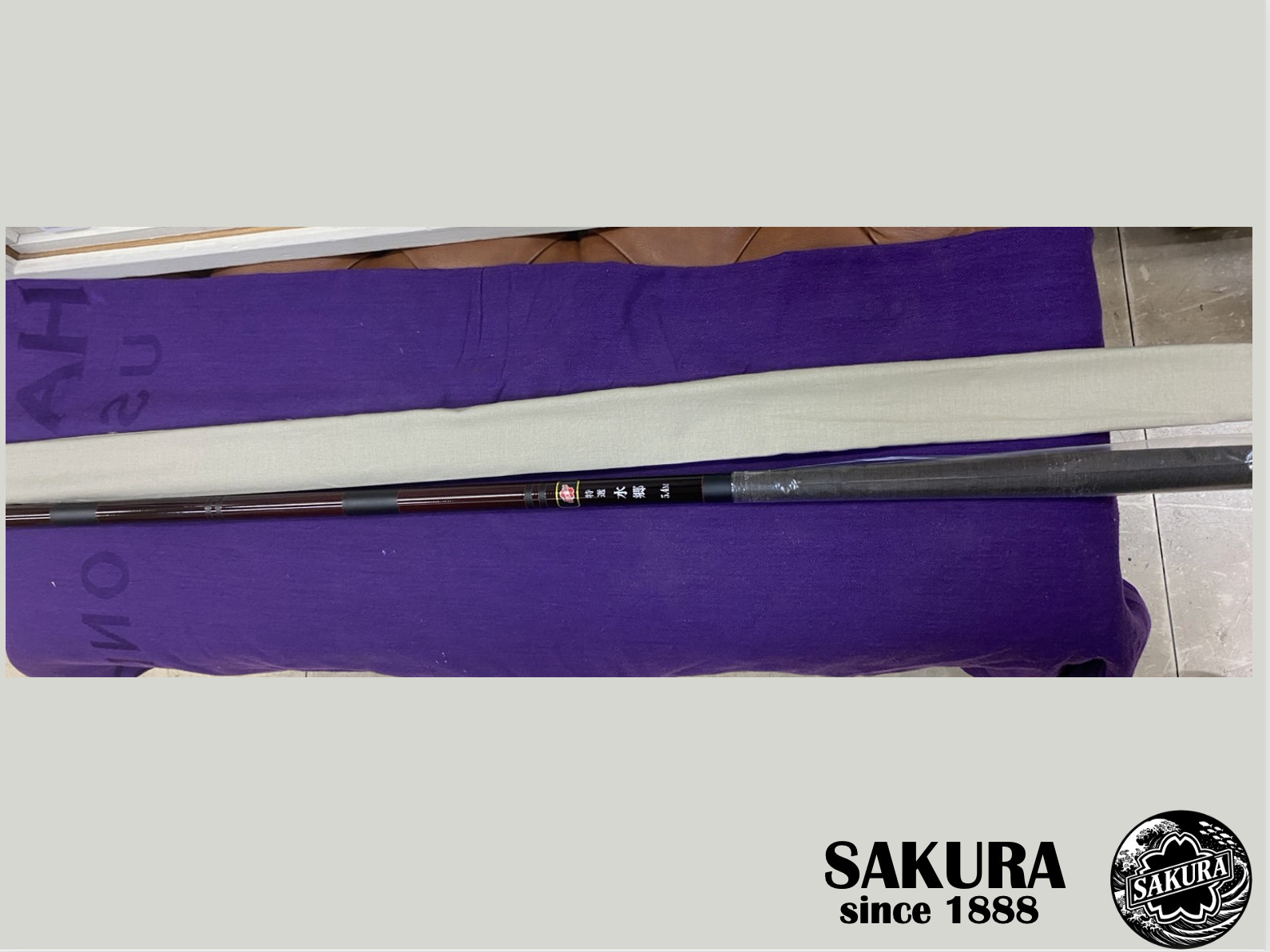 Japanese Fixed-Line Rod All Freshwater Fish Carp 17’7″ Carbon Fiber JDM SAKURA