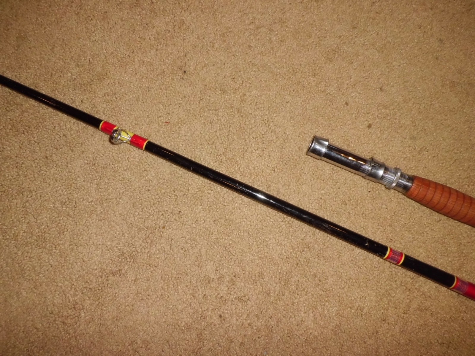 Vintage HARNELL 522 Conventional Boat 6’10” Rod made in USA- 20-40 lb test