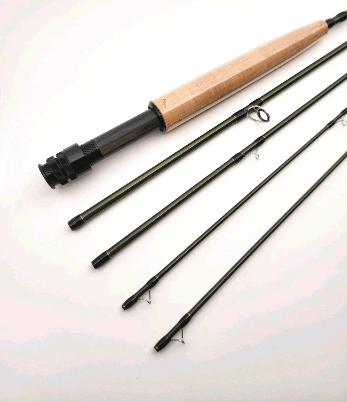 8′ 3wt Chalk Stream Fly Rod With 2 Tips And Rod Sock