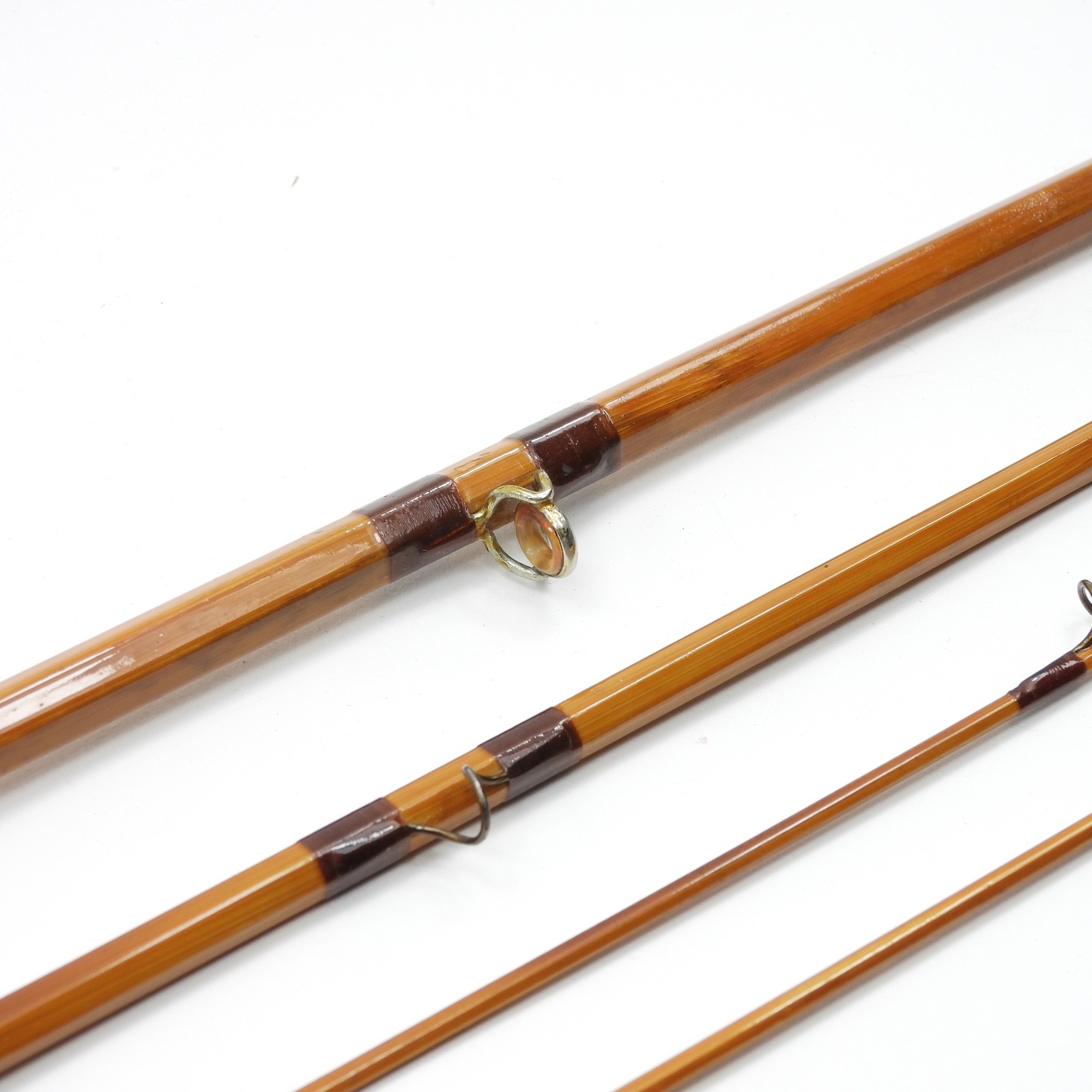 F.E. Thomas Special “Streamer” Bamboo Fly Fishing Rod. 9’. 3/2. W/ Tube & Sock.