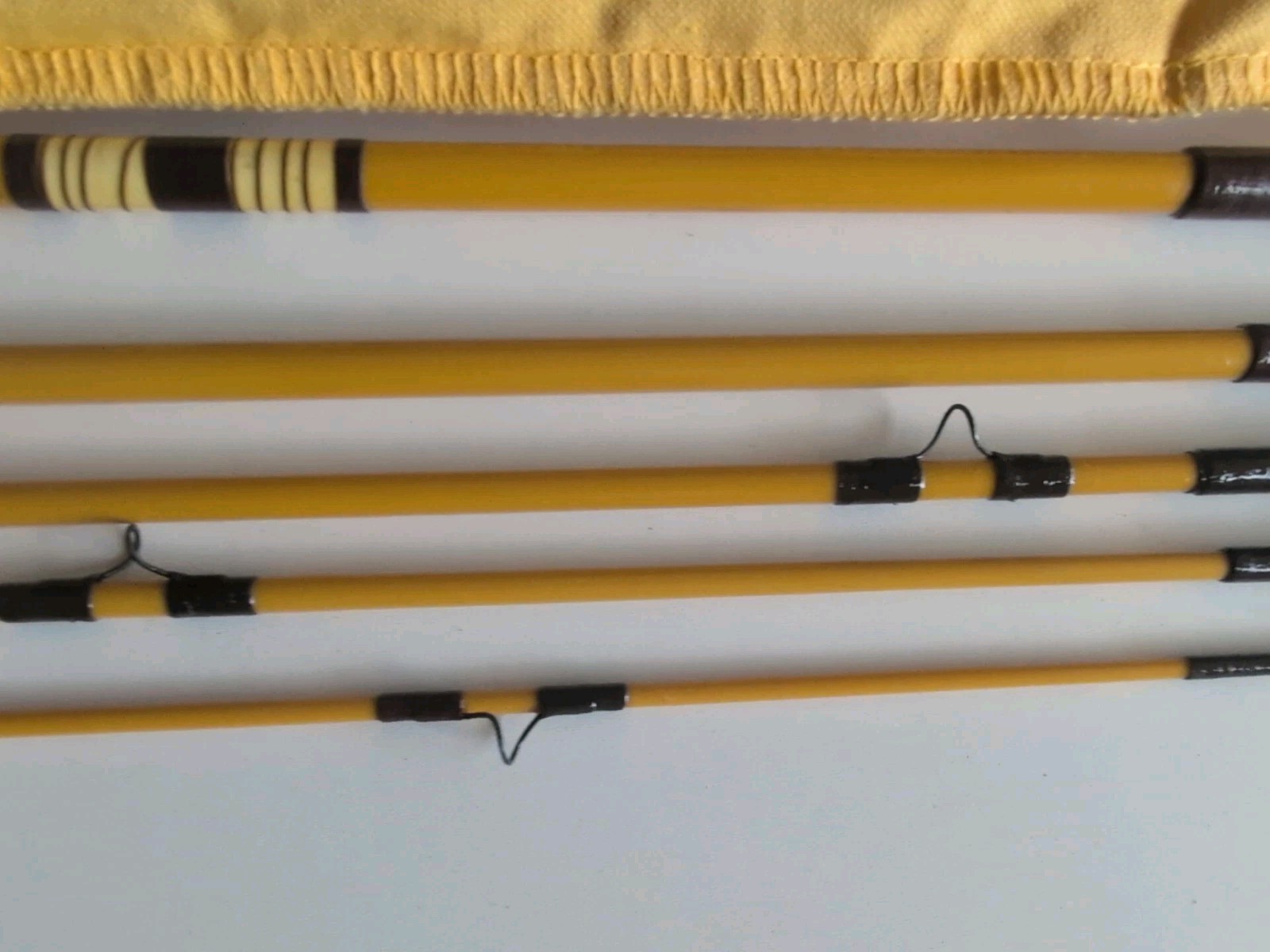 Eagle Claw Trailmaster Fly Fishing Pack Rod 6′ 9″ Line Size 7 M6TMF USA Vintage