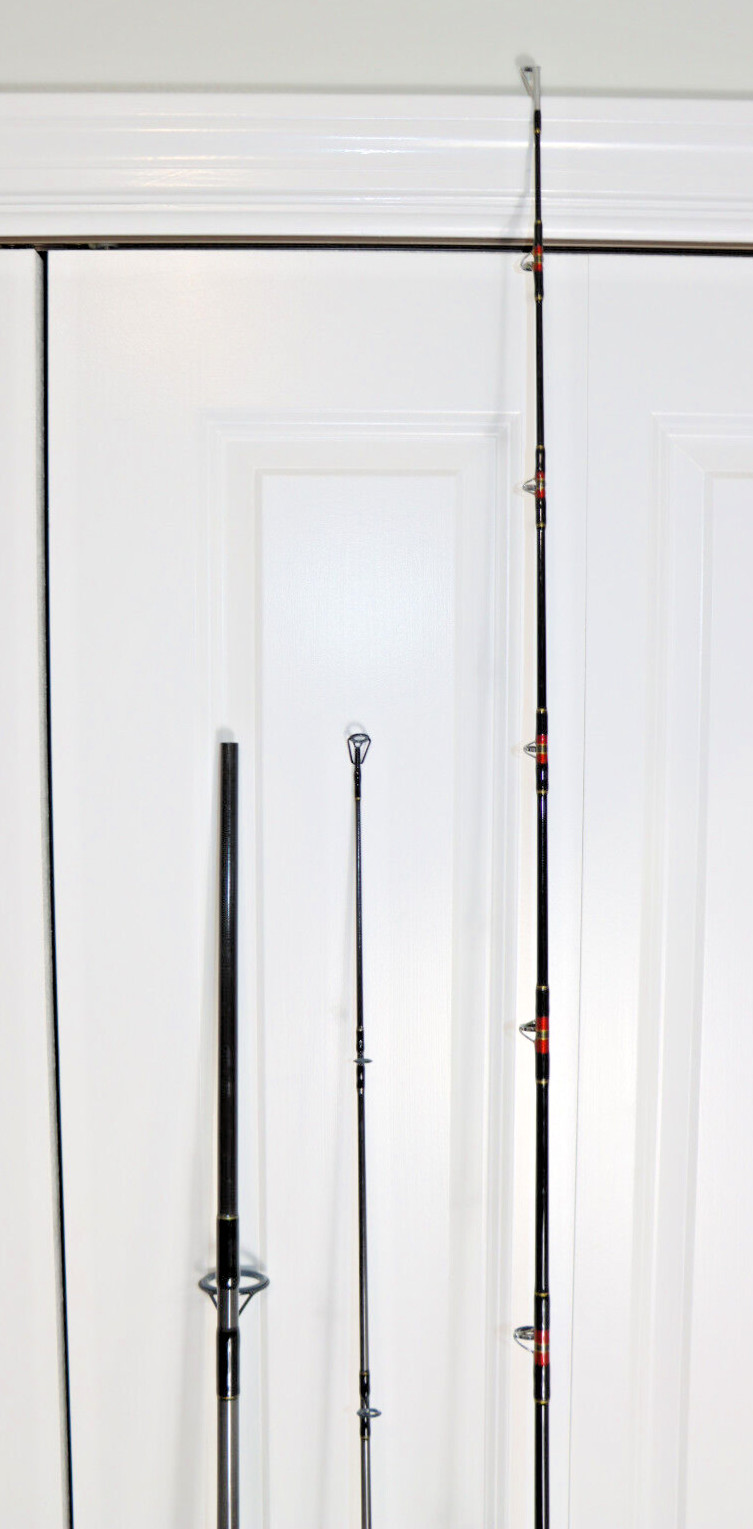 Profile 11′ 2pc Spinning 15-30LB & Pro 7′ Med-Heavy Action 20-40LB Fishing Rods