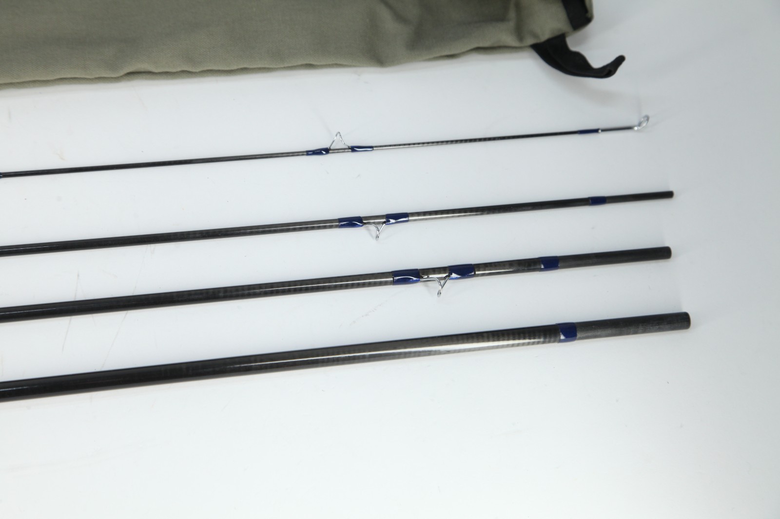 Orvis Silver Label TL Fly Rod 9′ 6wt 4pc Tip Flex 9.5 w/ Tube & Sock Made USA