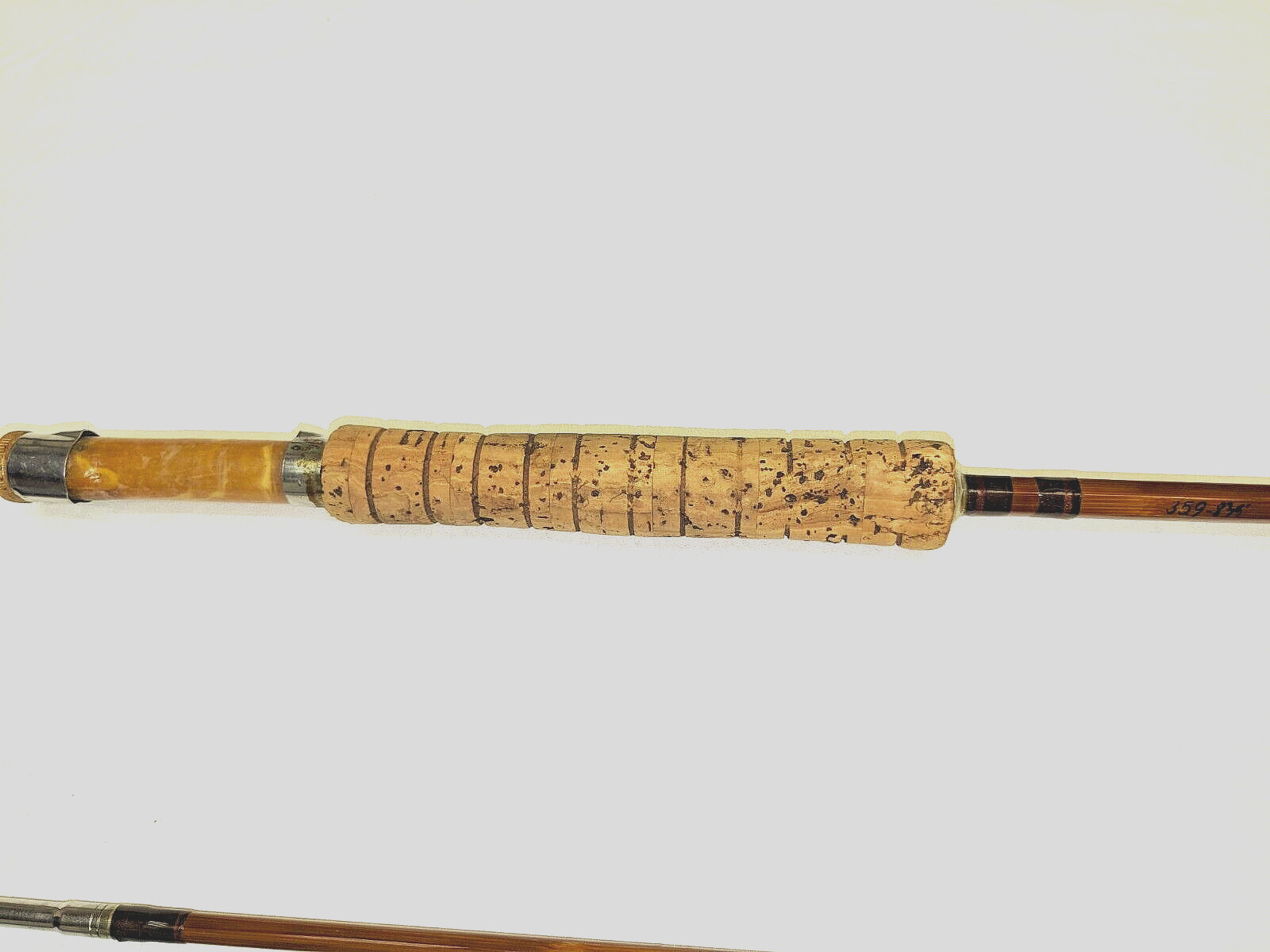 Southbend Bamboo Fly Rod Model 359 3-pc 8 1/2 ft with bag and aluminum tube