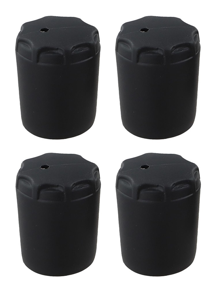 Fishing Trips Silicone End Cap Comfortable Grip Drainage Holes Flexible Design