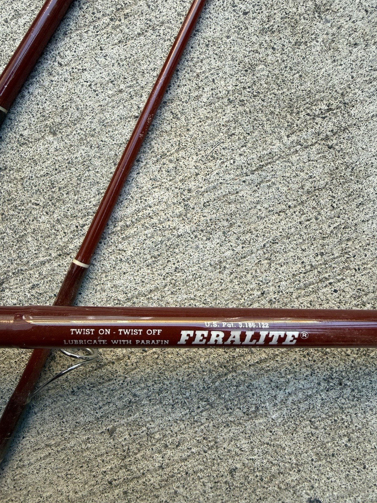 Fenwick FS70-4 7′ Fly rod 4 3/4 OZ Fly Fishing Rod With Case Missing Caps