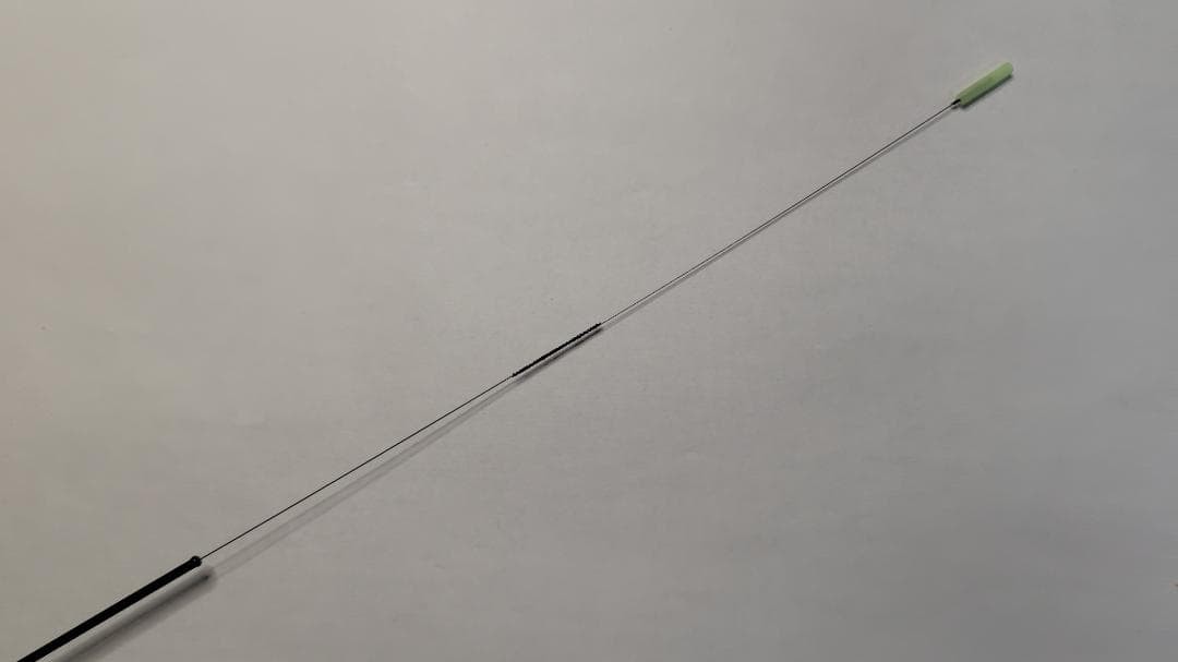 High Sensitivity Smelt Fishing Rod & Handmade Grip Set Lightweight 300mm Used