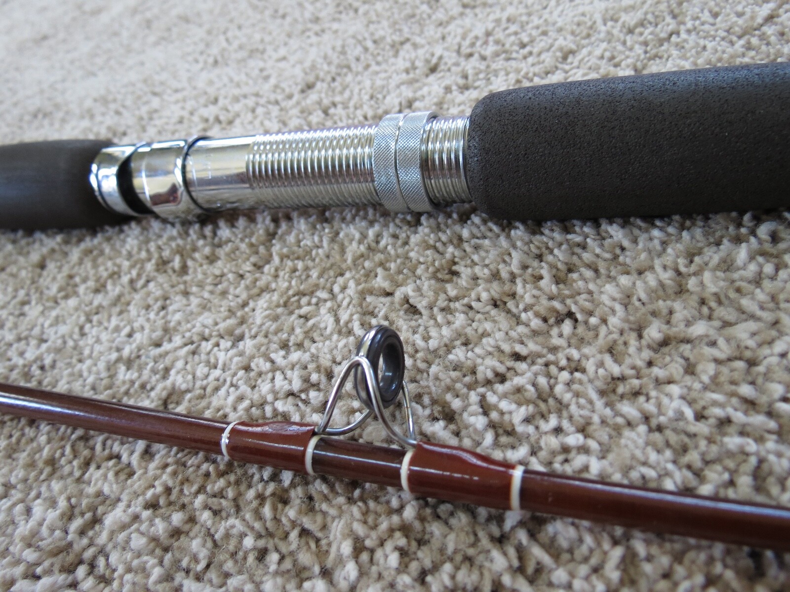 Fenwick Don Ecker Fenglass Bass Fishing rod (lot#13163)
