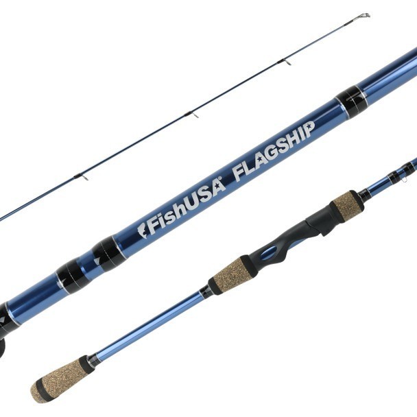 FishUSA Flagship Walleye Spinning Rod F24118 New Free Shipping