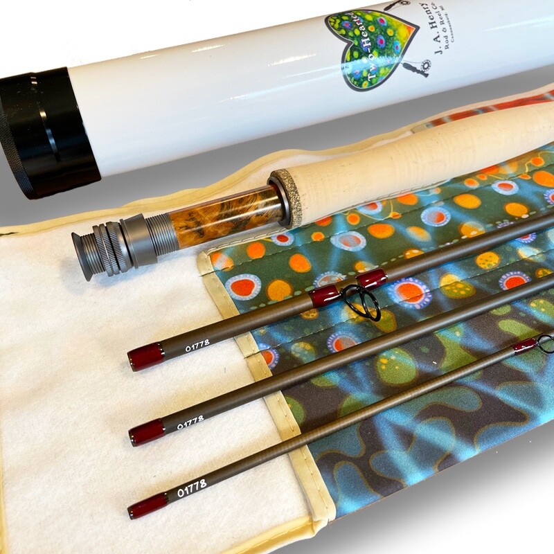 Two-Hearted 5wt. 9′ Fly Rod w/ Carbon Fiber Tube