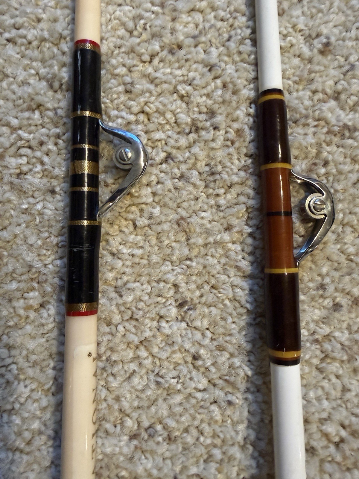 Lot of (2) Big Game Saltwater Rods, Penn International & Fenwick Fenglass