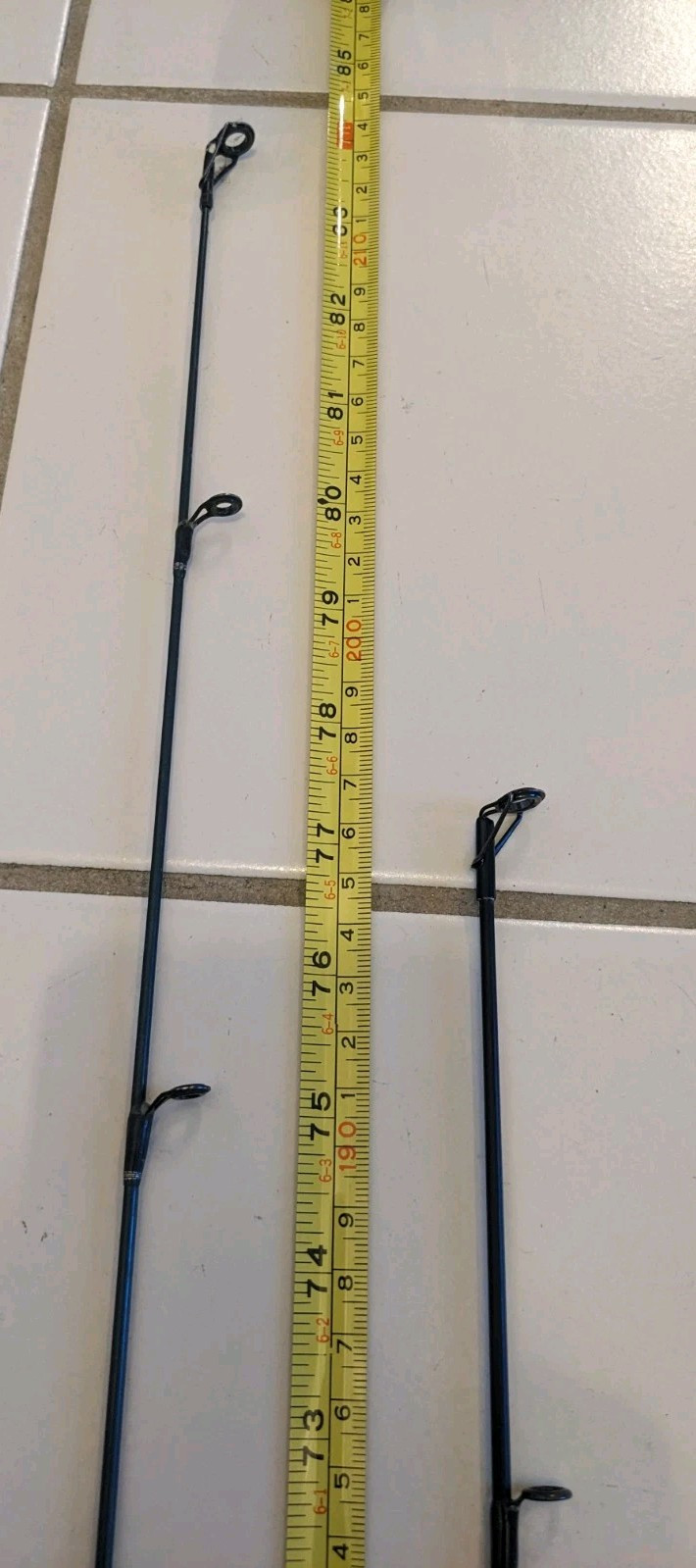 13 Fishing Omen Green Spinning Rod – Shortened to 77″, Professionally Re-Tipped