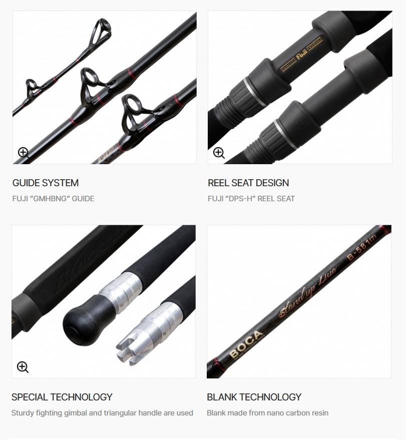 NS BLACK HOLE BOCA STAND UP LIVE JIGGING ROD – FREE SHIPPING