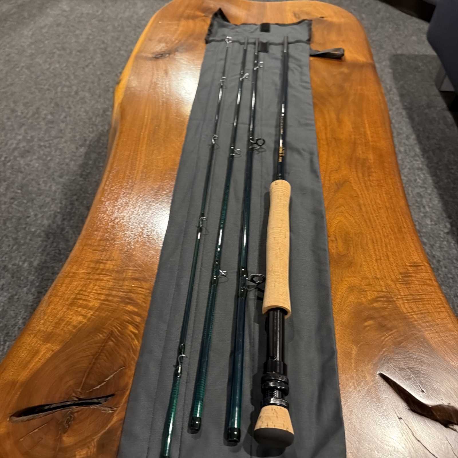 Orvis NEW/Collector grade Trident TLS 11 wt tipflex Fly Rod 4pc Rod Tube,sock