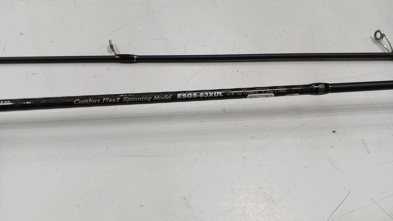 Palms ESGS-63XUL Area Trout Fishing Rod 6’3″ (70g, 1-3lb, 0.6-3g Lure)