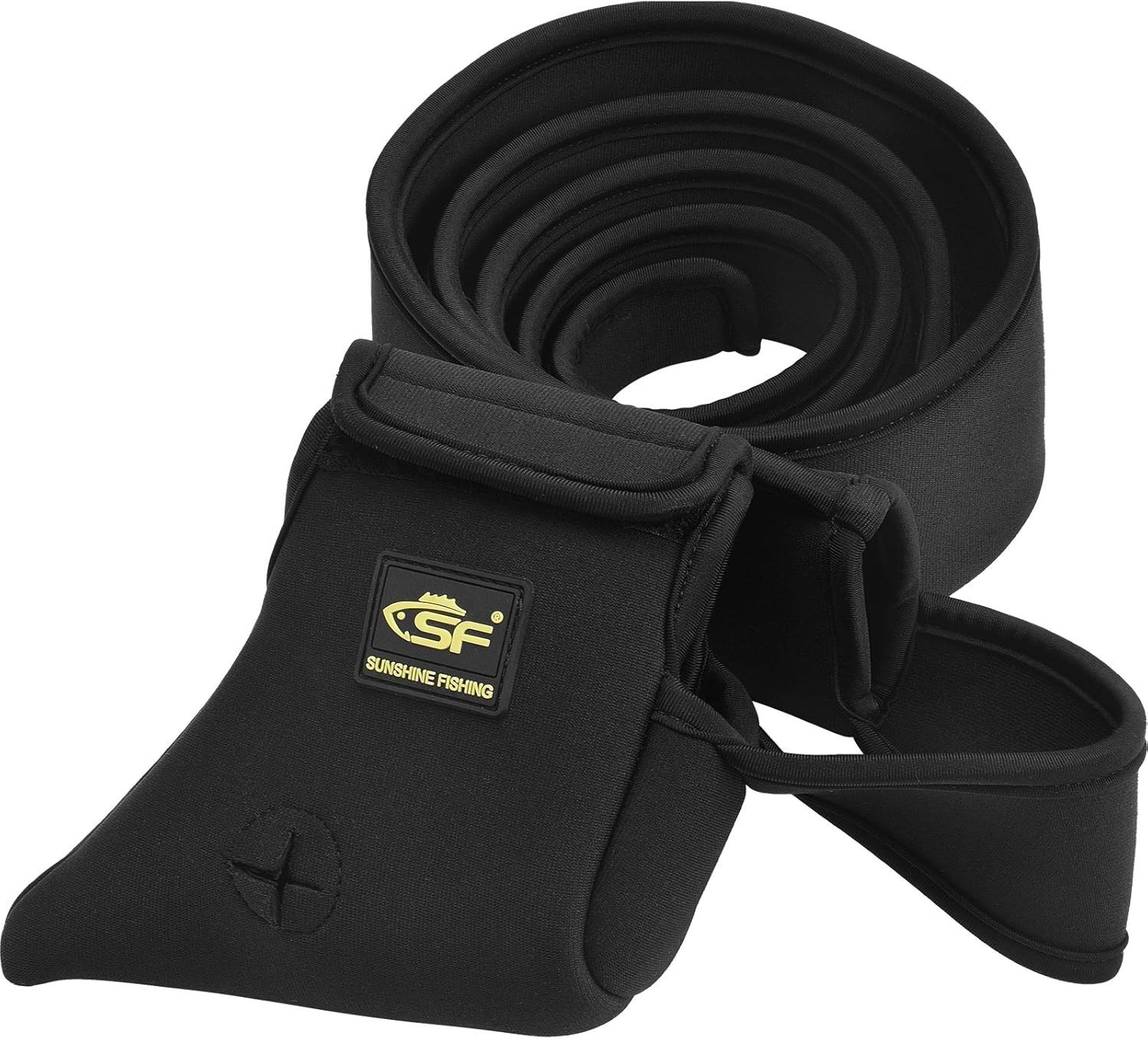 SF Fishing Rod Sleeve Cover Rod Socks Black Spinning Reel Pro 7-7’3″ 3000 Size