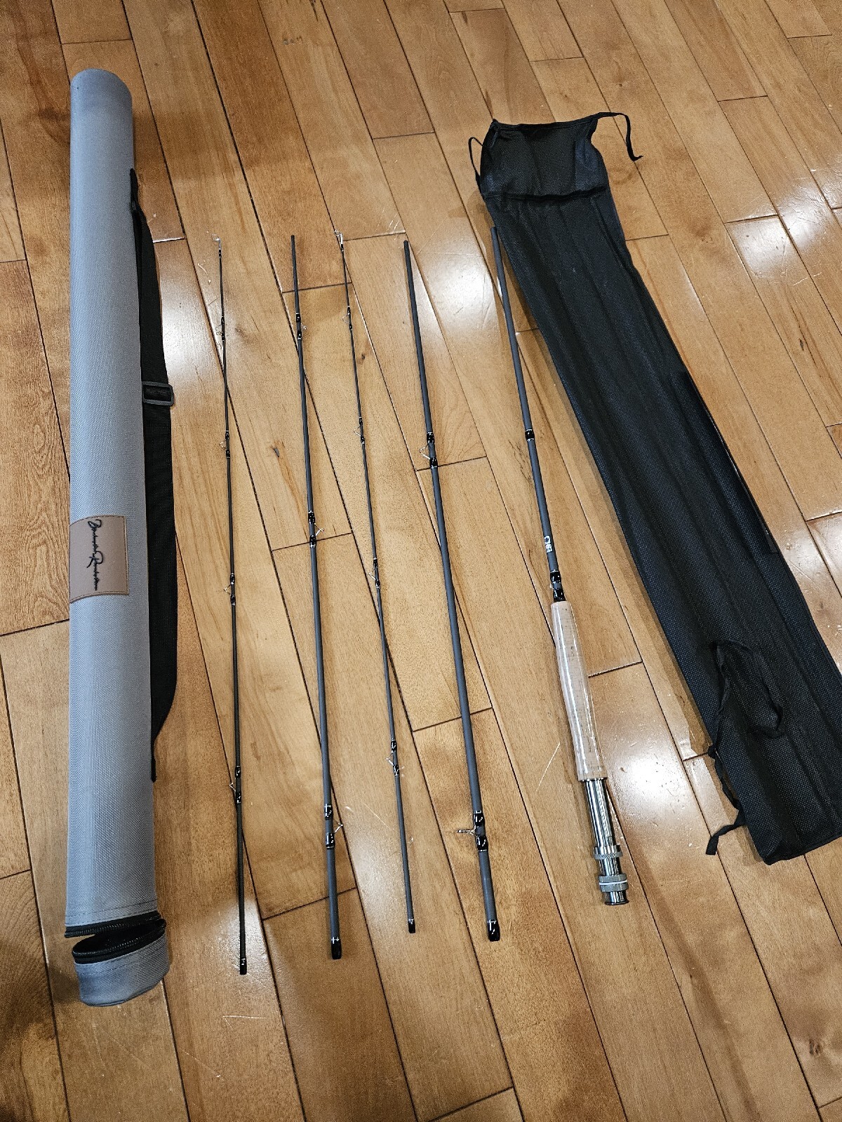 New Leo Fly Rod Freshwater Fly Rod – 9’0 7/8WT , 4pc With Spare TIP ( READ ADD)