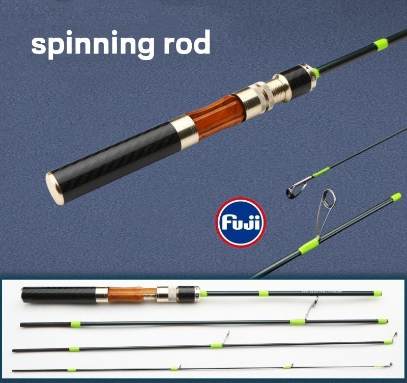 Fishing Rod Spinning Casting Rods Lure Carbon Fiber Ultra Light Fast Action Pole