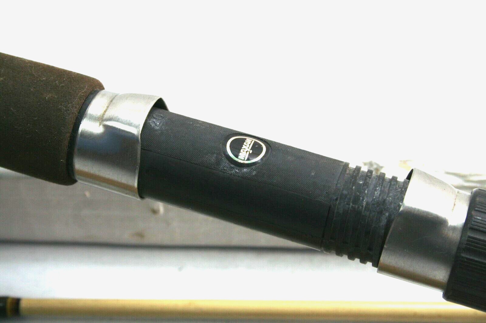 Rear Vintage MAXAM Angler Fishing Rod 6’6″ 8 – 12 LB 2 PC Rod Goood!!!