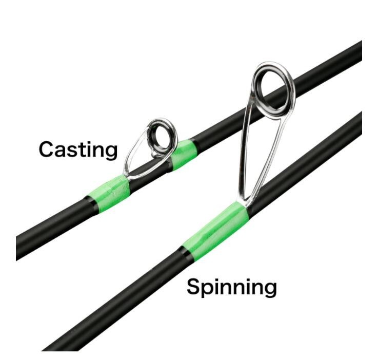 Fishing Rod Spinning Casting Rods Lure Carbon Fiber Ultra Light Fast Action Pole