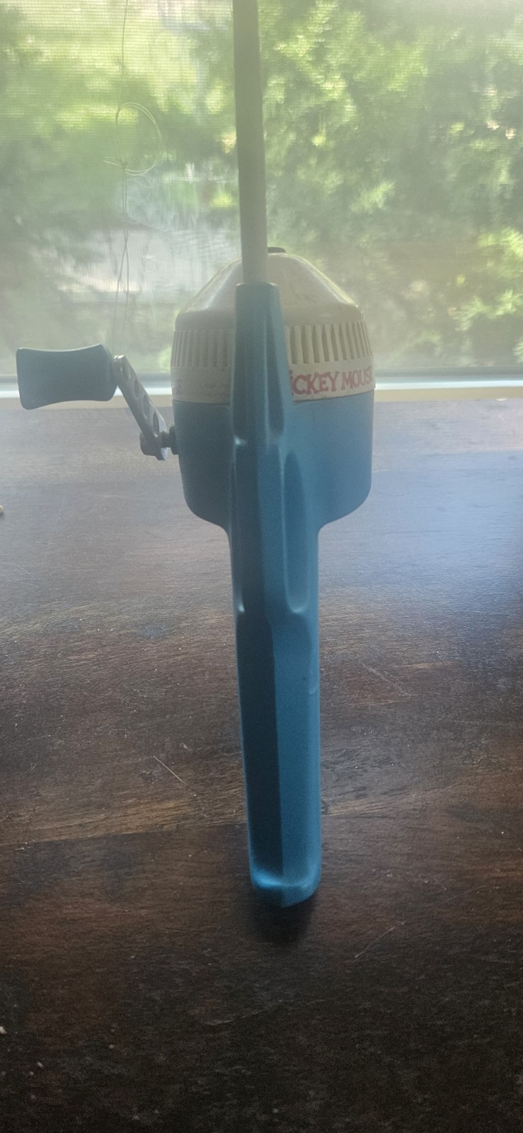 Vtg Zebco Mickey Mouse Kids Rod Reel Combo Spincast Rod 1988 Brunswick Corp