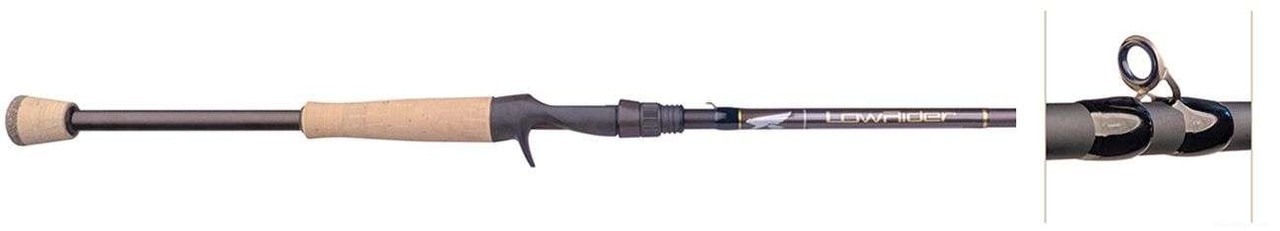 Falcon LowRider Casting Rod 7’2″ Medium Heavy Mod-Fast Bass Fishing Spilt Grip