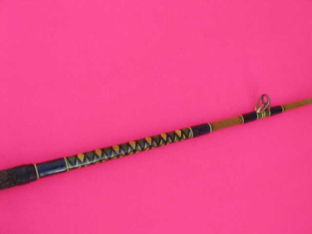 CUSTOM SABRE 6 FOOT 2 1/2 INCH 25 TO 60 POUND CLASS CONVENTIONAL FISHING ROD W@W
