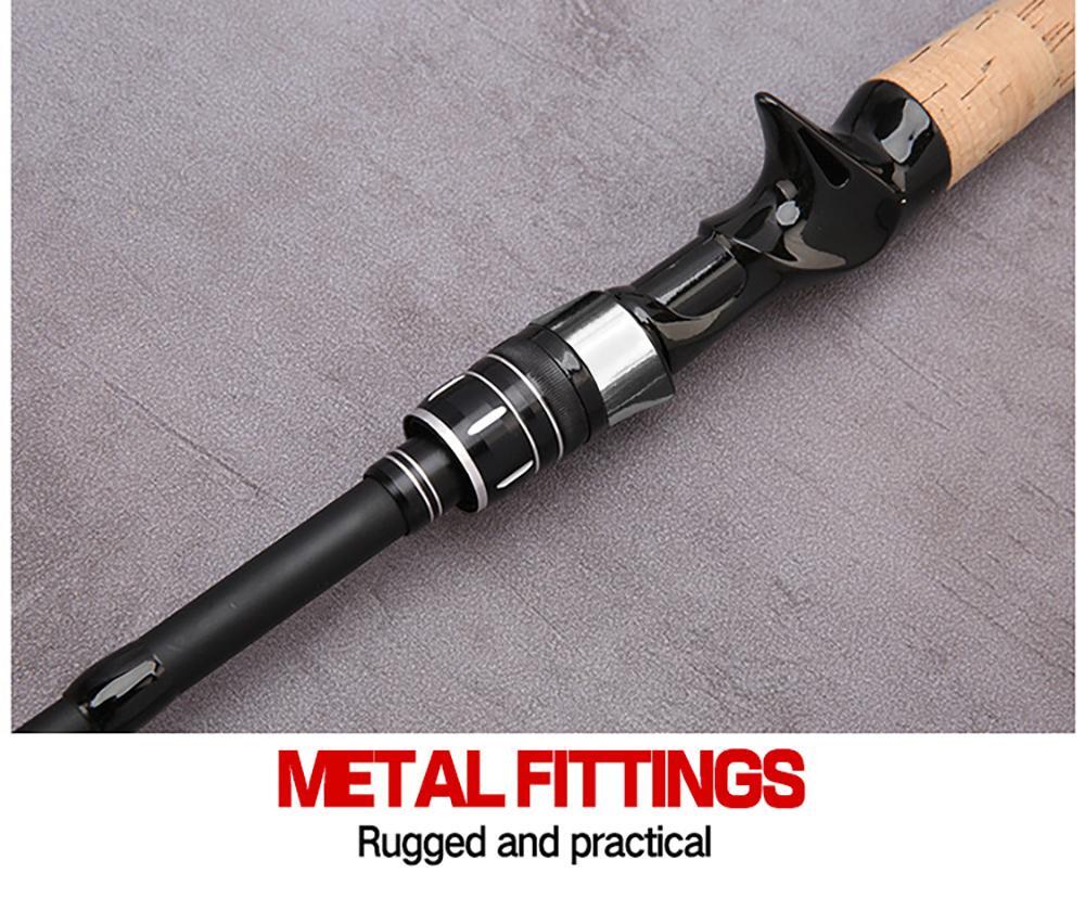 Ultra-Light Fishing Rod Carbon Fiber Spinning Casting Pole Handle Telescopic Sea