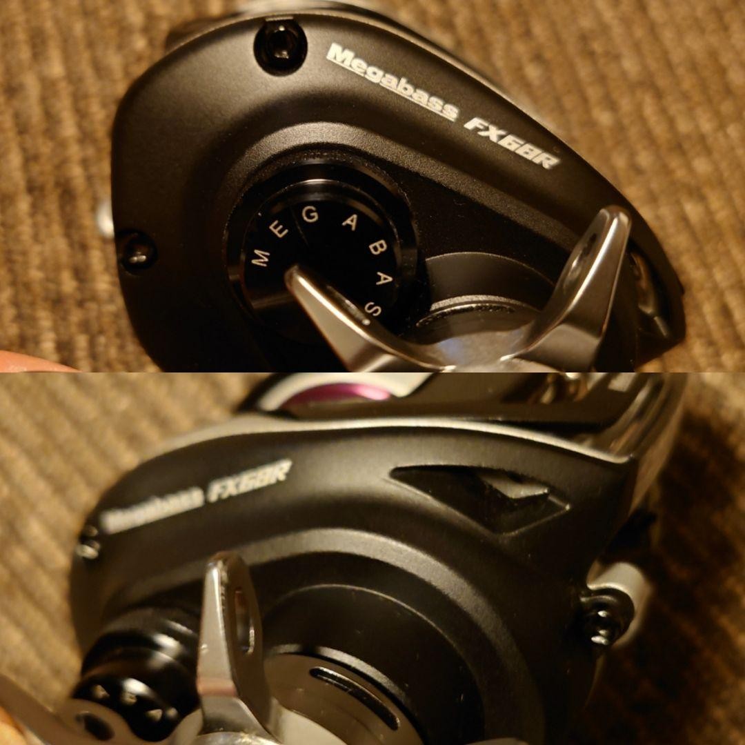Megabass FX68R Flight Exclusive Right Handle Baitcasting Reel Unused