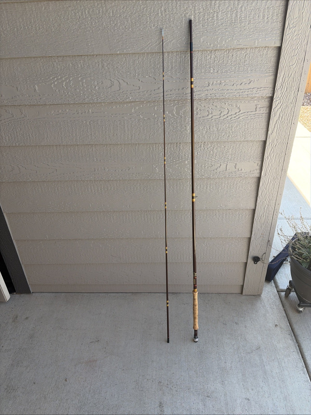 Vintage Hardy Richard Walker Superlite 9ft 3” 2 Piece 7/8 # Fly Rod