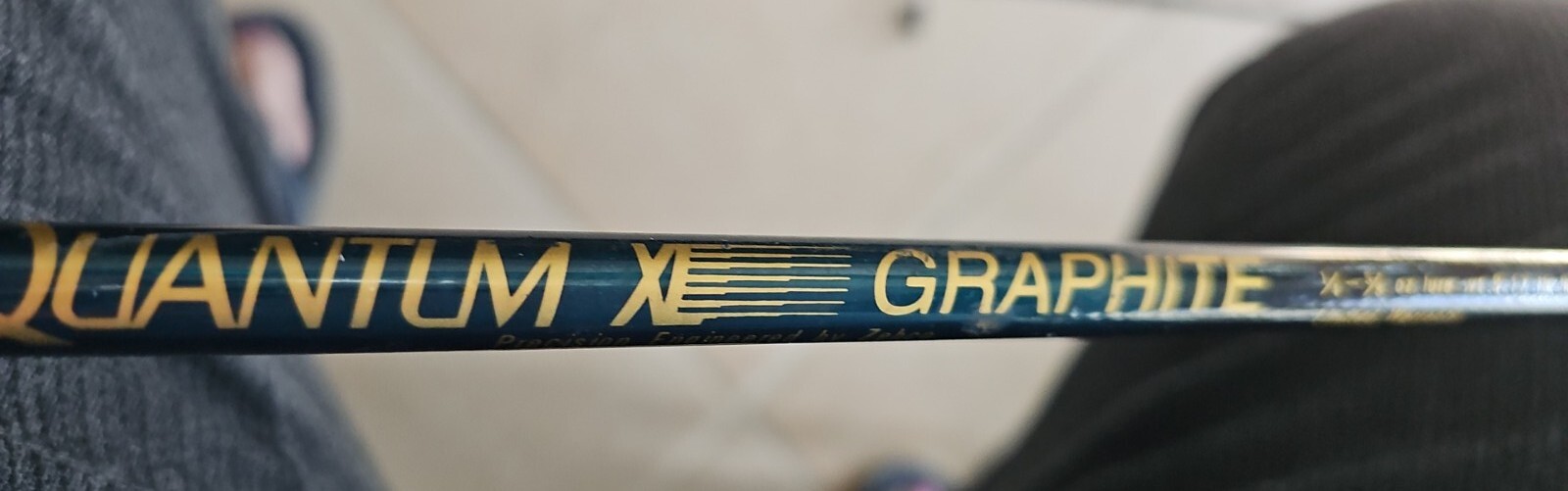 2 RODS QUANTUM XL GRAPHITE MODEL QXLC 60M 6′ MED. ACTION CASTING ROD 1 PC.