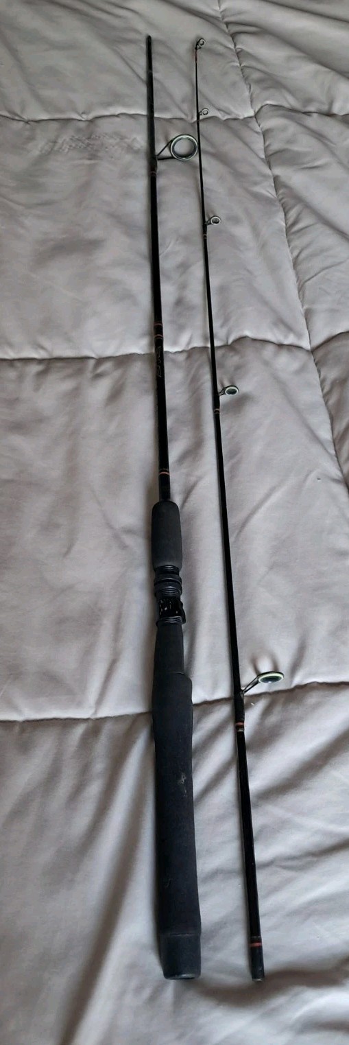 Fenwick Blackhawk Mach 2 Graphite Spinning Rod BMS 66 M-2 Two Piece
