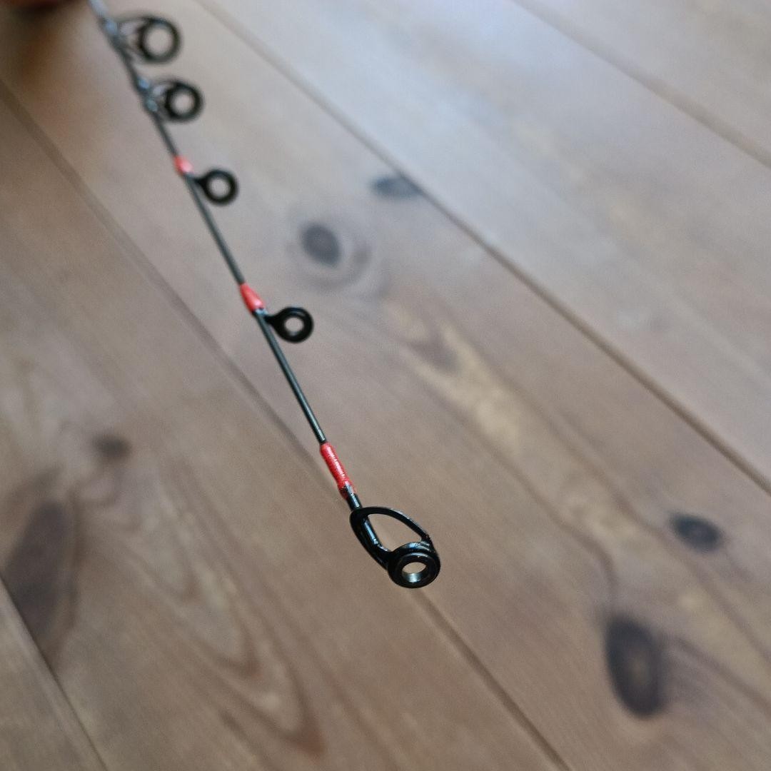 Jackall Egg Arm Shorty 55cm Glass Fiber Rod Red Used