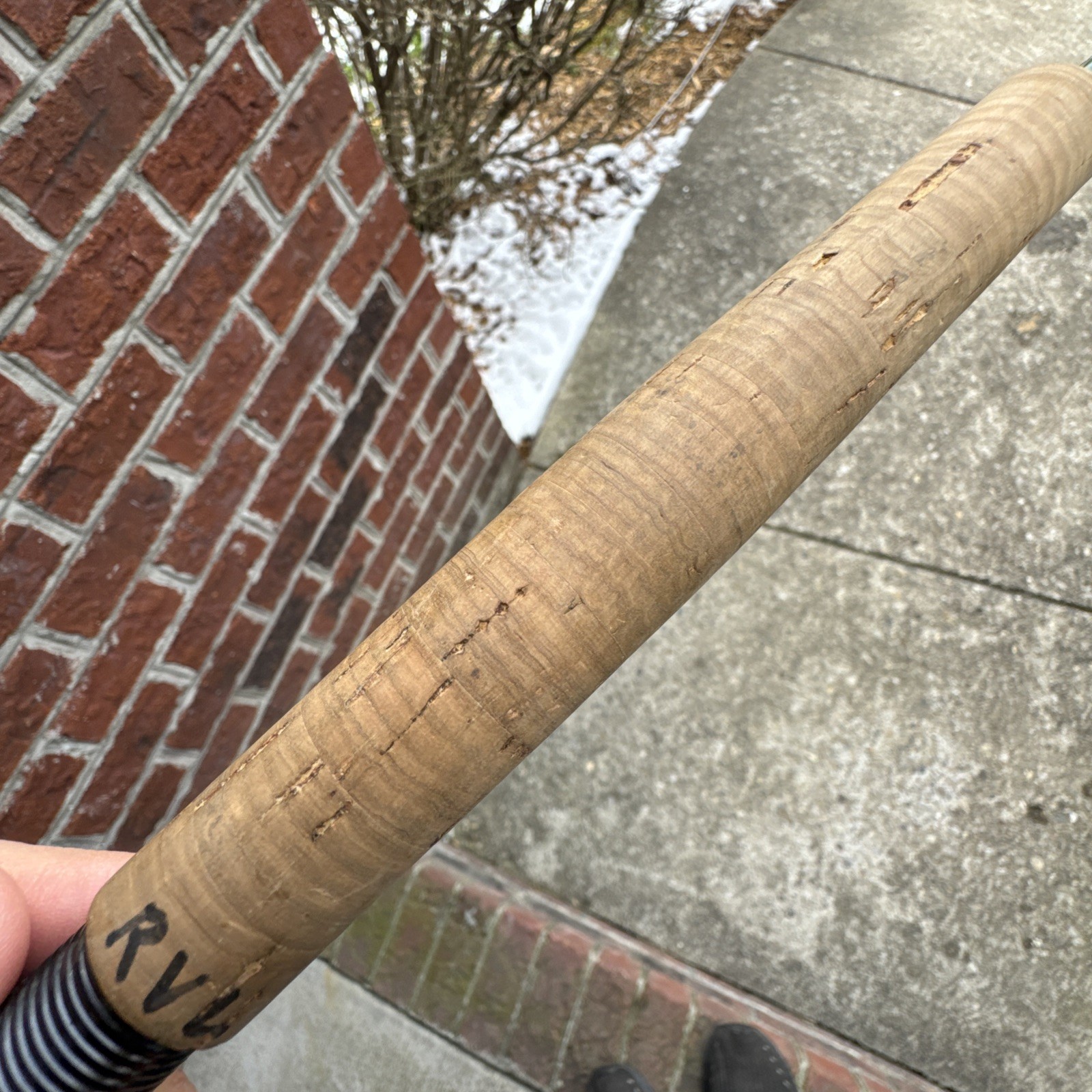 Orvis Graphite 7’9″ 5wt Fly Rod 2pc Early 1980s Superfine Era Trout Rod w/ Tube