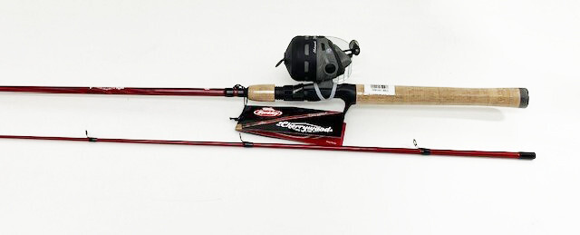 CHERRYWOOD/SYNERGY- 10 6’6″ COMBO, TWO PIECE CRAPPIE BASS CATFISH ROD & REEL