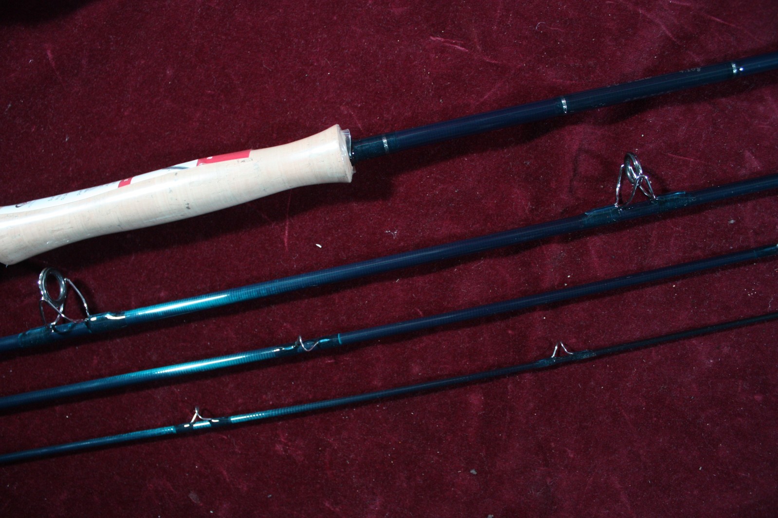 * SCOTT FLY RODS SALT WATER X2S 8WT 9′ FLY ROD X2S908/4 PIECE & CASE MINT NOS *