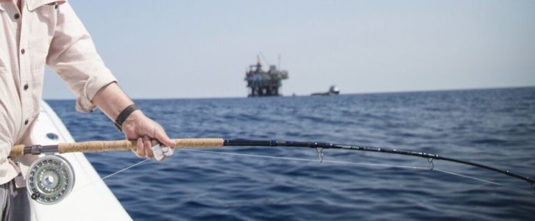 1 NEW TFO Bluewater SG HD 8′ 6″ 16+ Wt 4 Piece Fly Rod TF BWSG HD FREE SHIP