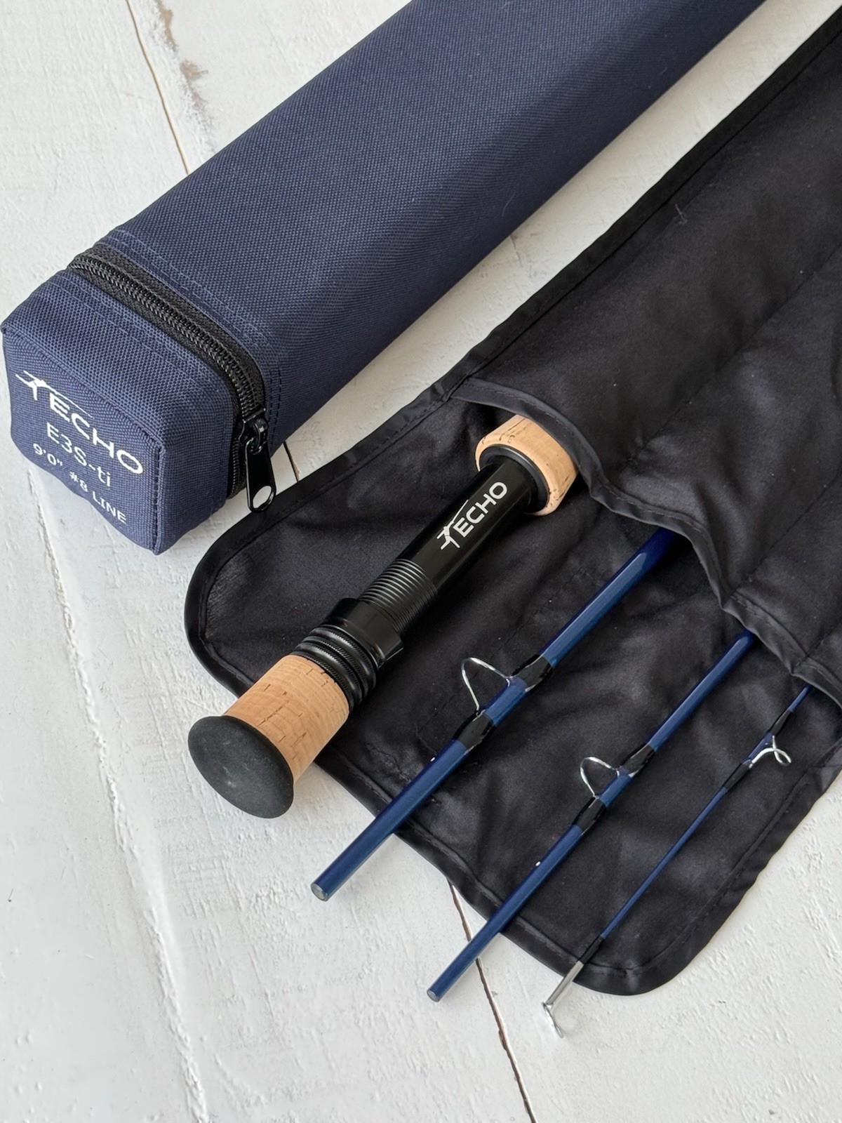 **BEAUTIFUL**🔥ECHO E3S-ti 8wt. 9’ft Fly Rod! 🔥~LQQK~🔥