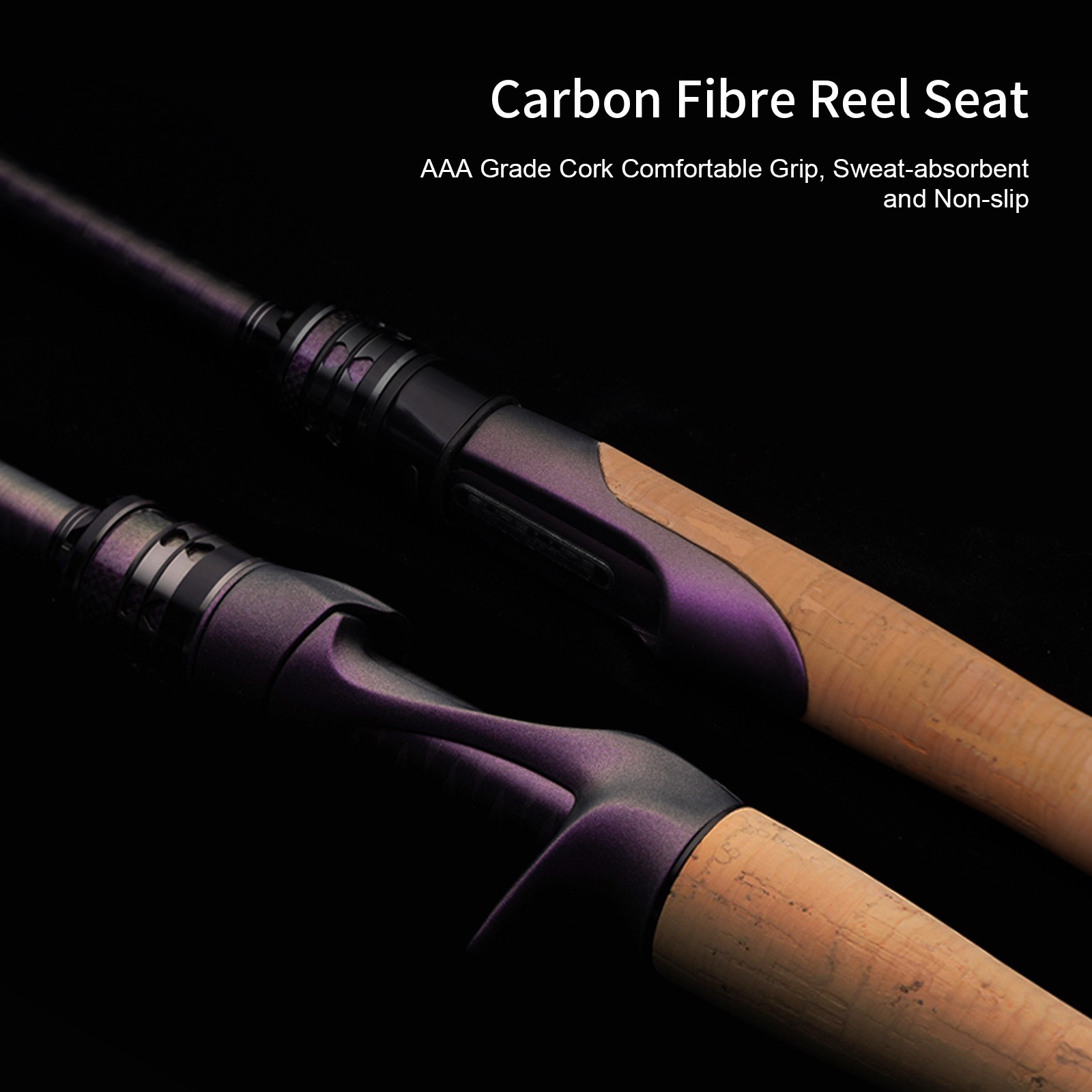 PURELURE ACUTEVIOLET Jerkbait Fishing Rod Spinning Casting Lightweight