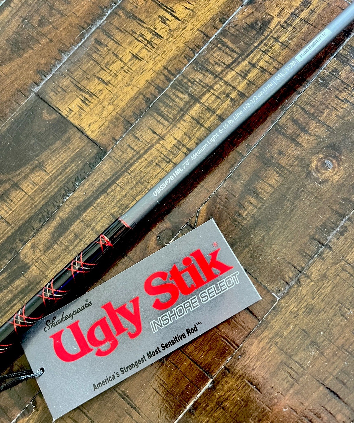 UGLY STIK Inshore Select Spinning Fishing Rod 7 Ft ML