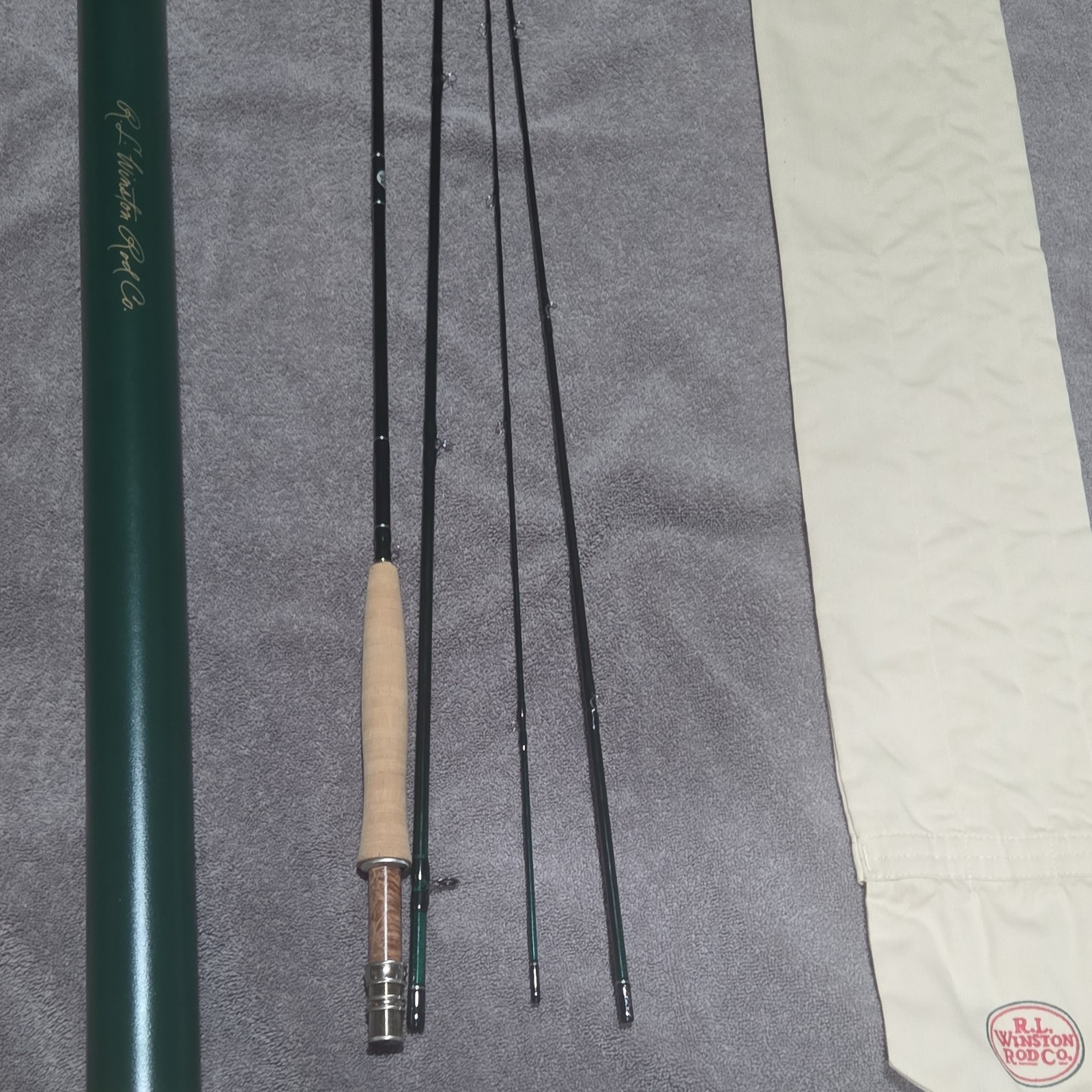 R.L. Winston Home Waters Edition 8’10” 5 3oz Fly Rod for Trout w/ Tube & Sock