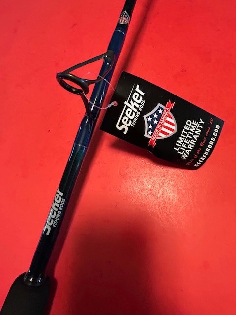SEEKER KOA 60XH 6 FOOT 2 INCH 50 TO 100 POUND RATED SPECIAL JIGGING FISHING ROD