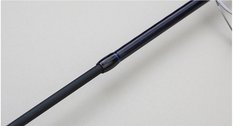 5’9″ Fishing Rod Carbon Fiber Casting Poles Travel Spinning Rod 2 Sections Bass