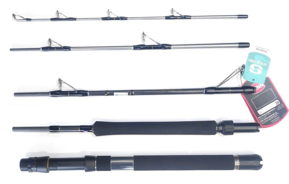 Superb Penn Regiment 4 Boat Travel 7ft 5 PIECE 20-30lb Saltwater + Tube 1620456