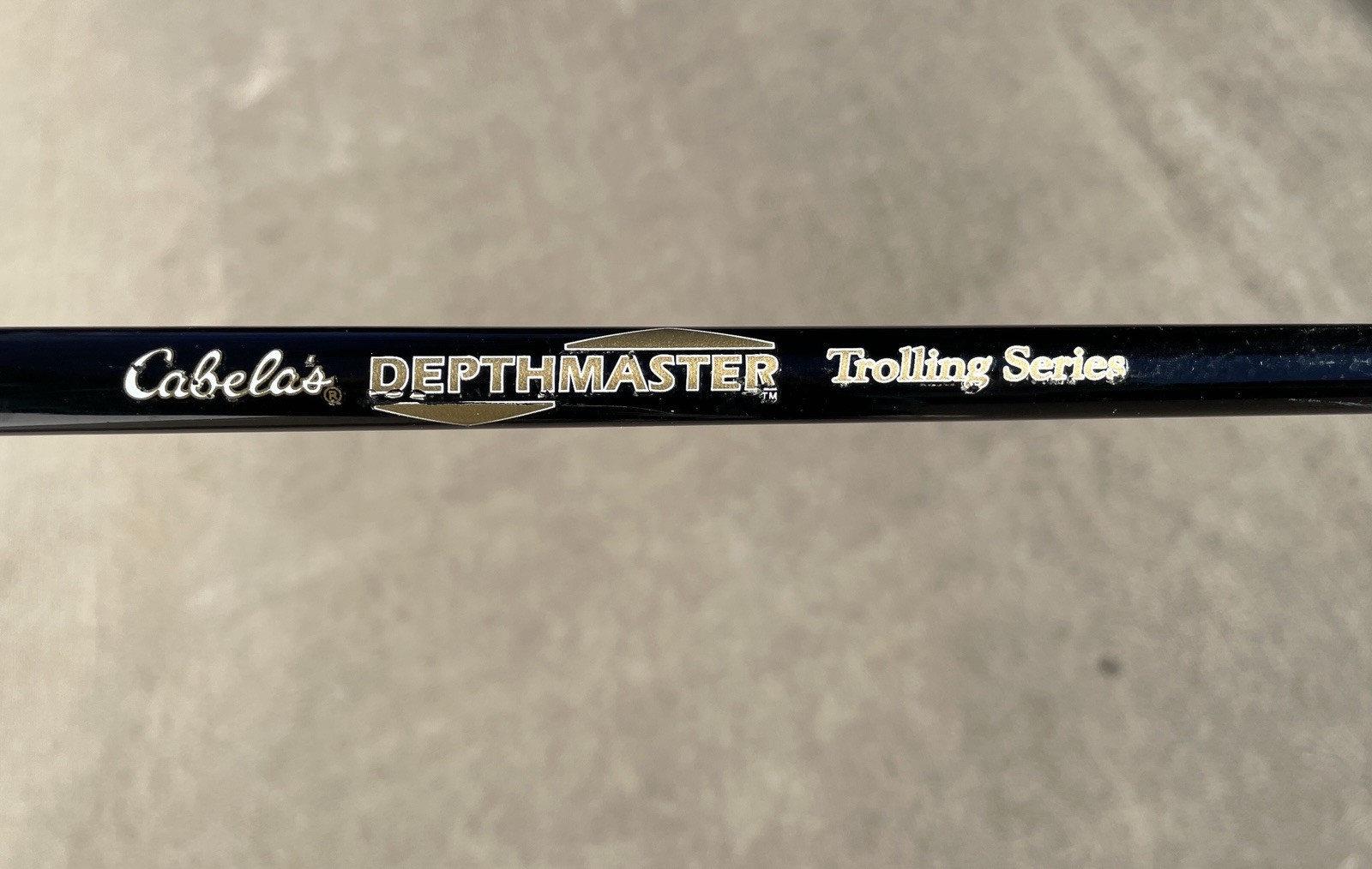CABELA’S 2-pc DEPTHMASTER TROLLING SERIES 6’6” Casting Fishing “Lead Core” Rod