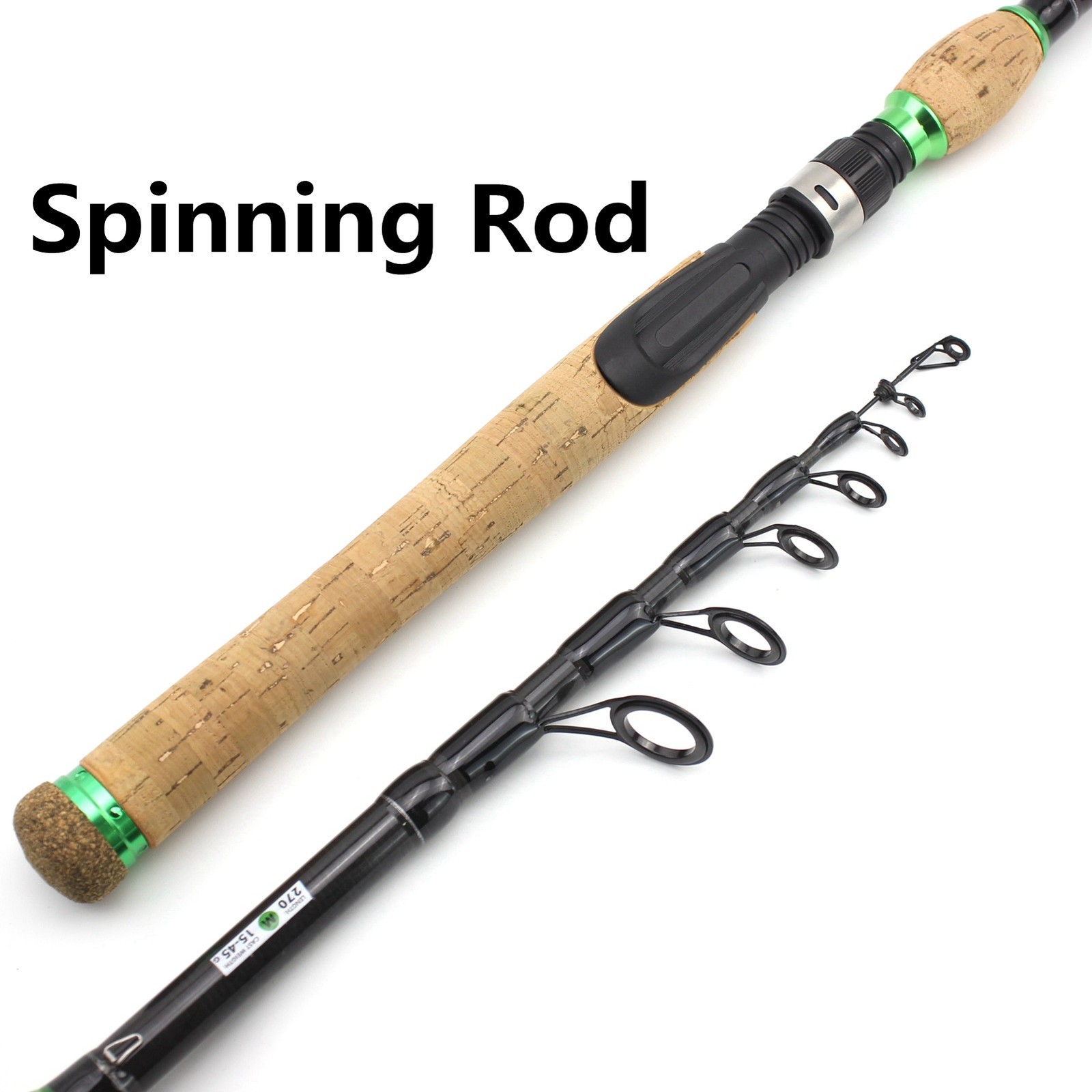Spinning Carbon Fishing Telescopic Casting Rod Fast Long Shot Lake Fishing Rod