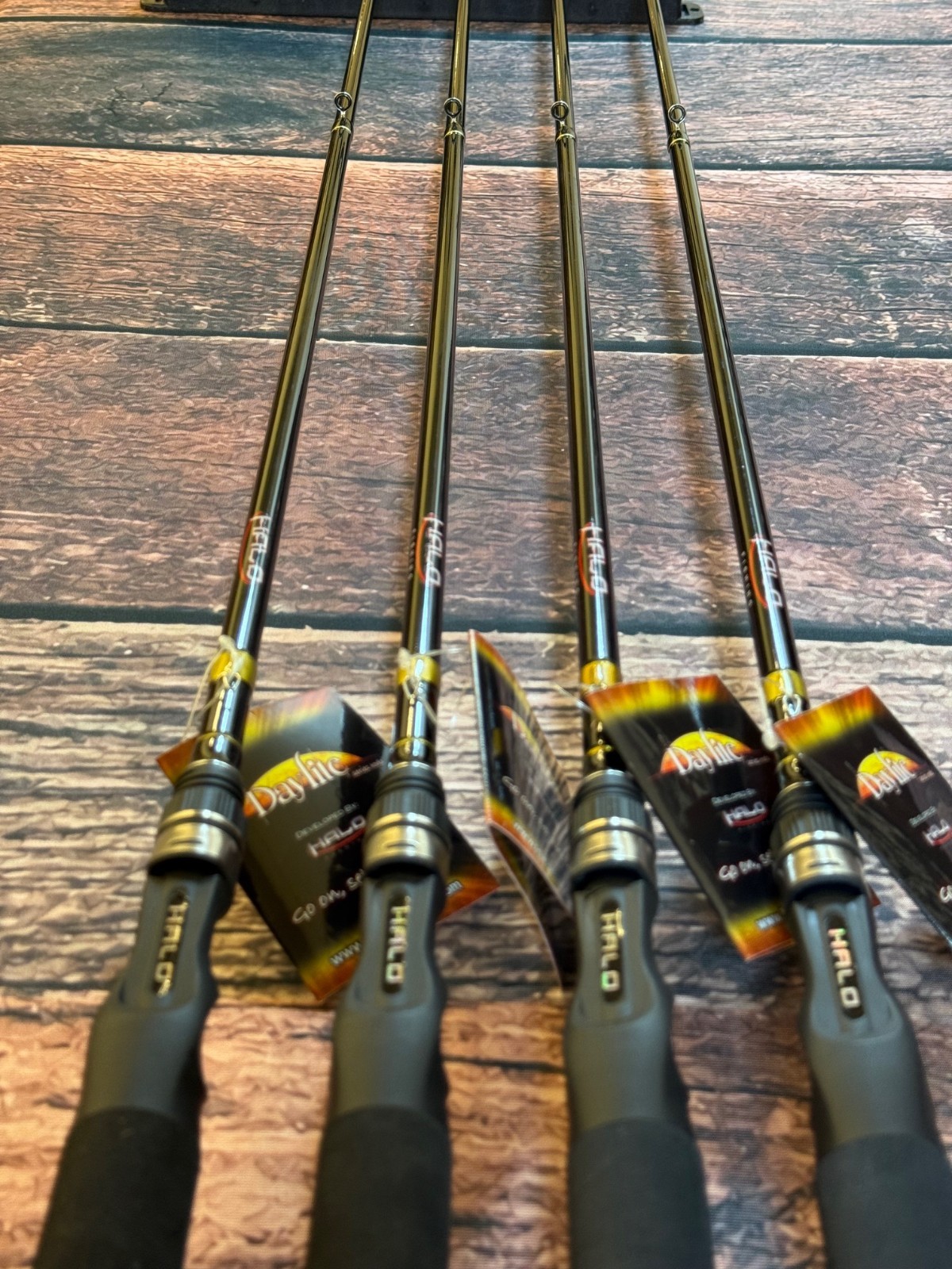 BUY 2 GET 2 FREE – HALO Daylite Rods 6′ 6” Medium Heavy Casting Rods – New