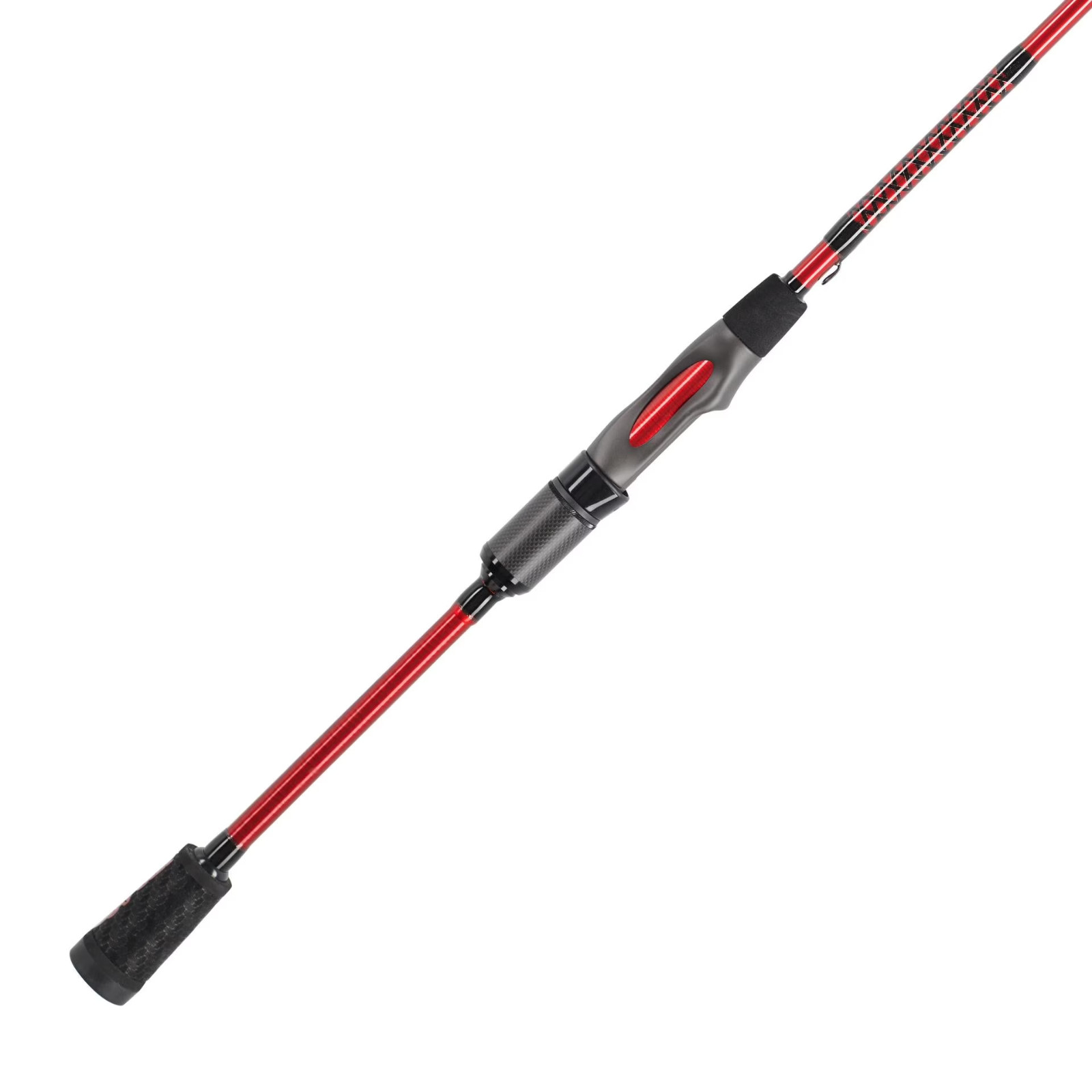Ugly Stik Carbon Spinning Fishing Rod, 7’3″, Medium, Red
